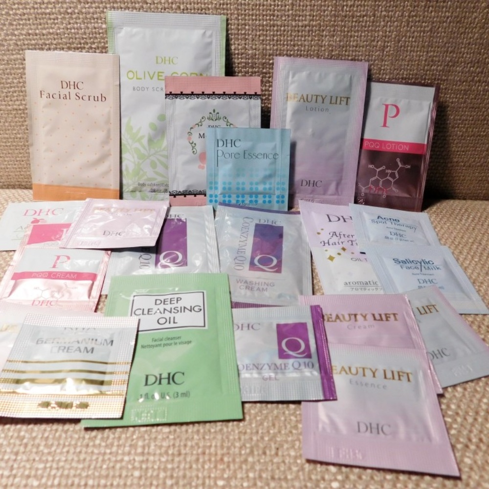 22 DHC Japanese Skin Care Samples